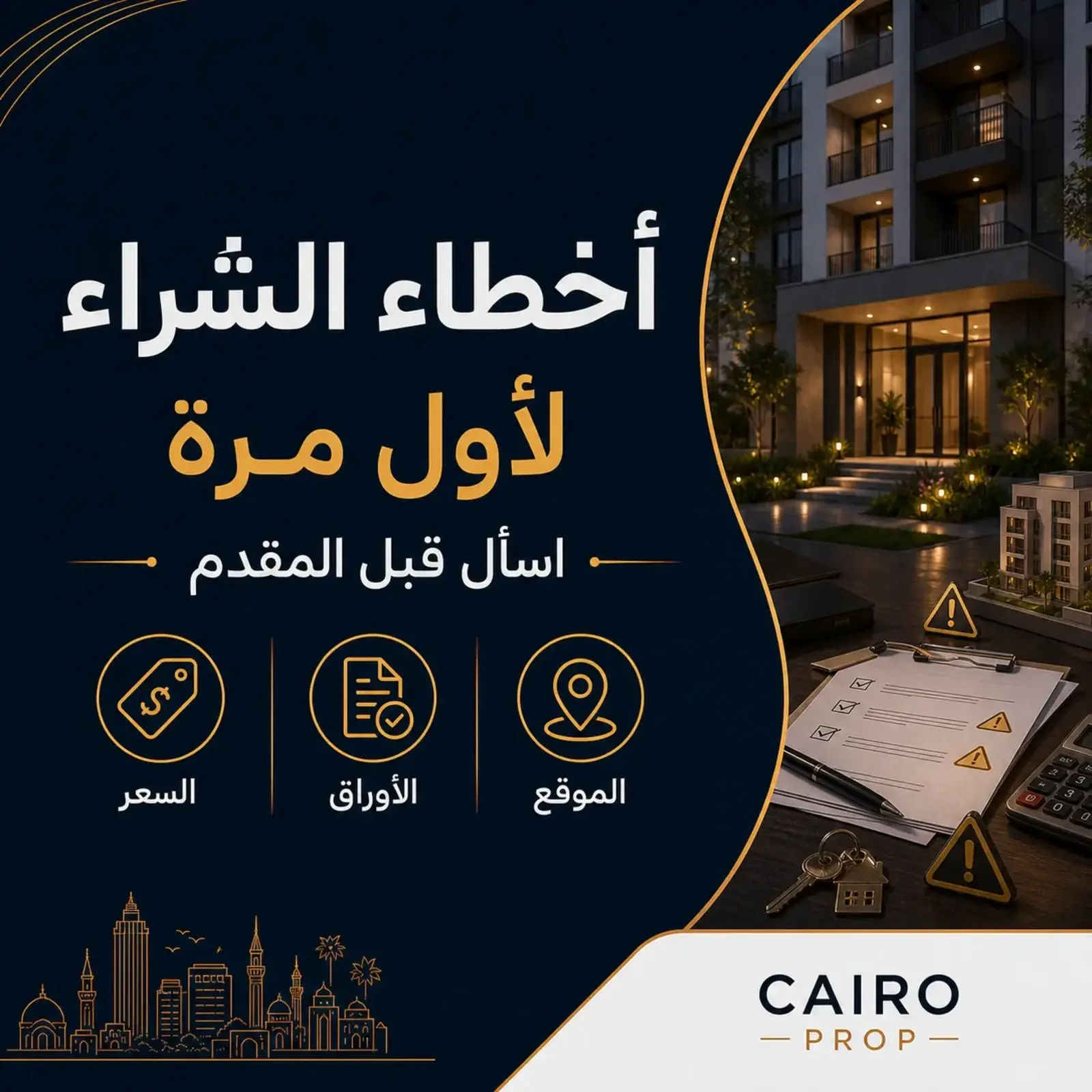 أخطاء شائعة عند شراء عقار لأول مرة أخطاء شائعة عند شراء عقار لأول مرة